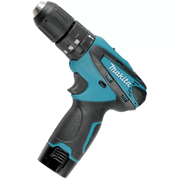 Parafusadeira/Furadeira de Impacto a Bateria 12V Li-Ion com Carregador 2 Baterias e Maleta – MAKITA-HP330DWE - Imagem 4